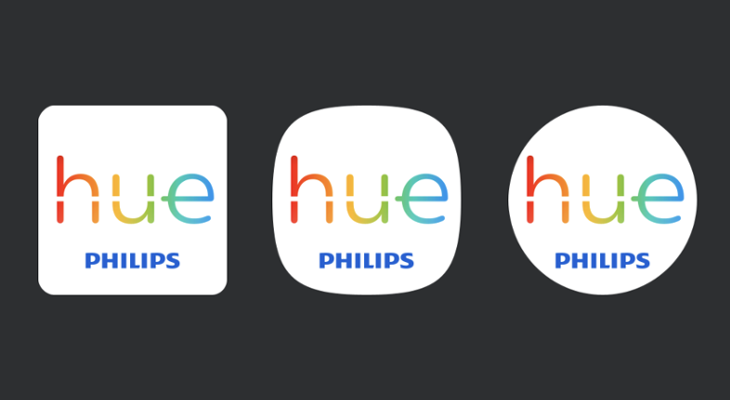 Philips Hue adaptive icon