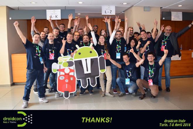 Droidcon Italy team