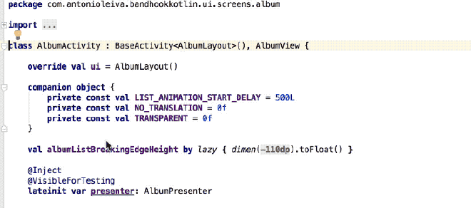 Show class methods and properties with ⌘ + F12