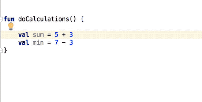 Extract property with ⌥ + ⌘ + F