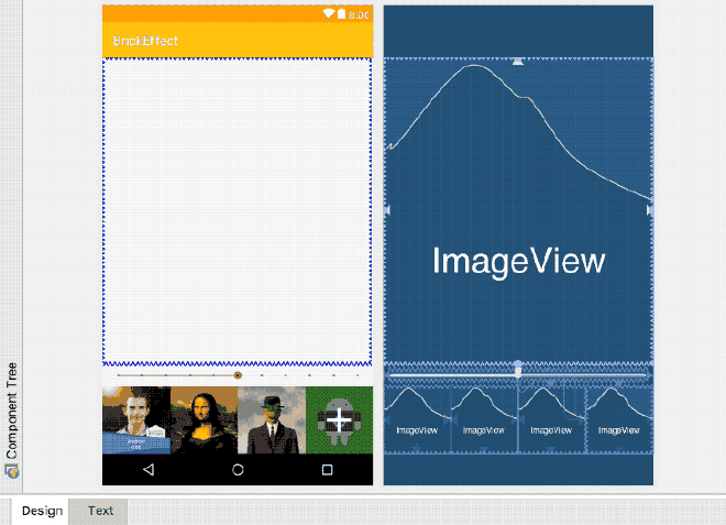 Use <code>^ + ⇧ + →</code> and <code>^ + ⇧ + ←</code> to switch between design and text view