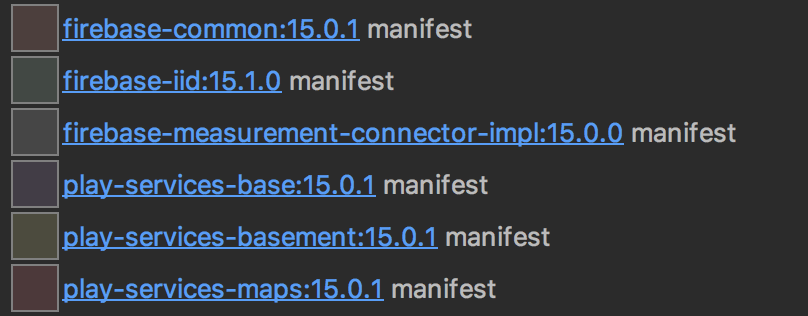 Color highlighting of manifest merger needs an extremely trained eye to map it on the legend